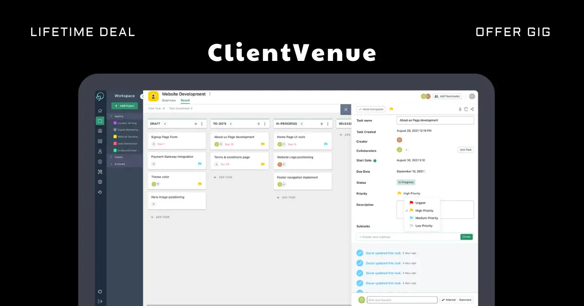 Read more about the article ClientVenue Lifetime Deal | Fully Managed Client Portal