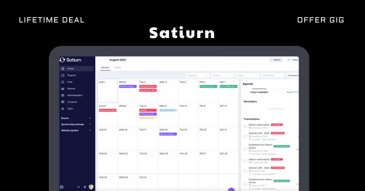 Read more about the article Satiurn Lifetime Deal | Easy Way To Manage Business Projects