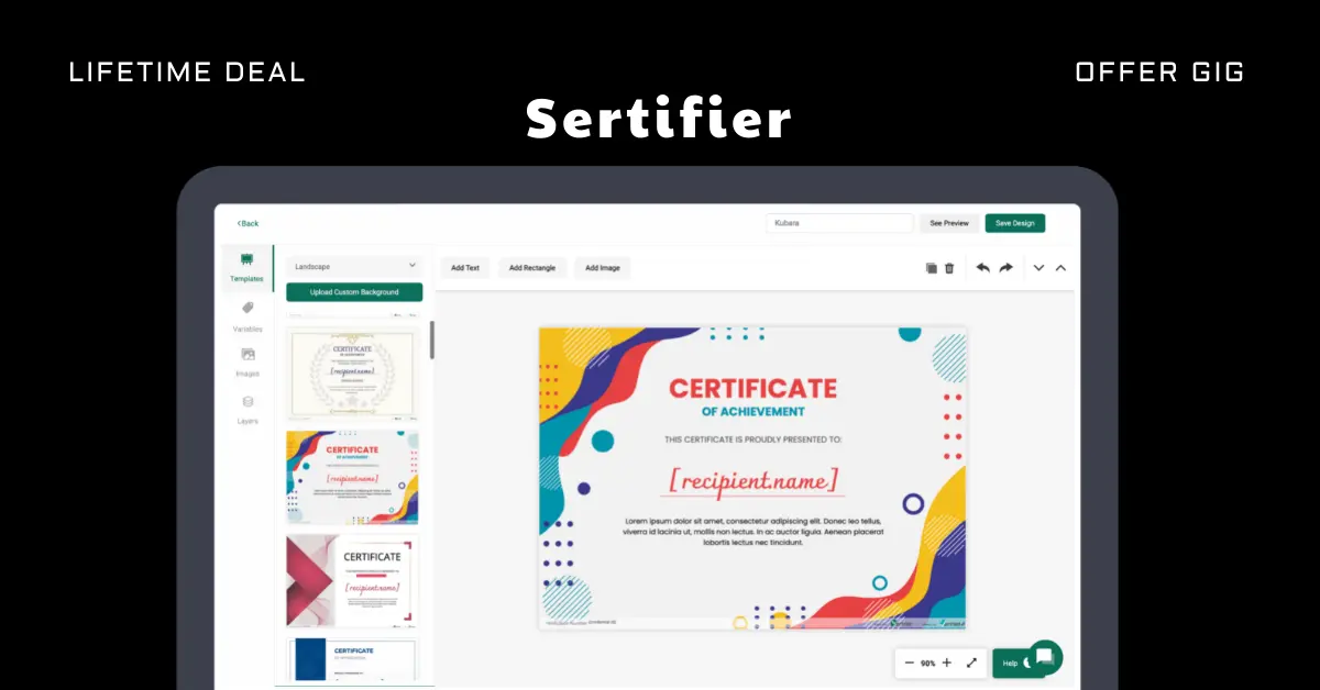 Read more about the article Sertifier Lifetime Deal | Certificate & Badge Generator