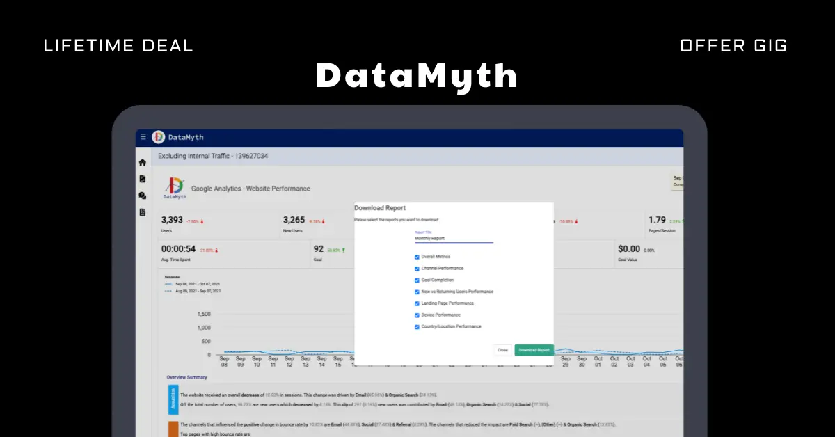 Read more about the article DataMyth Lifetime Deal | A Digital Marketing Analytics Tool