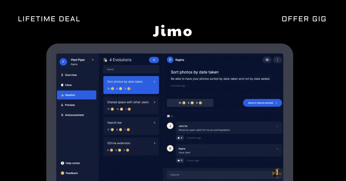 Read more about the article Jimo Lifetime Deal | An Easy Way To Collect User Feedback