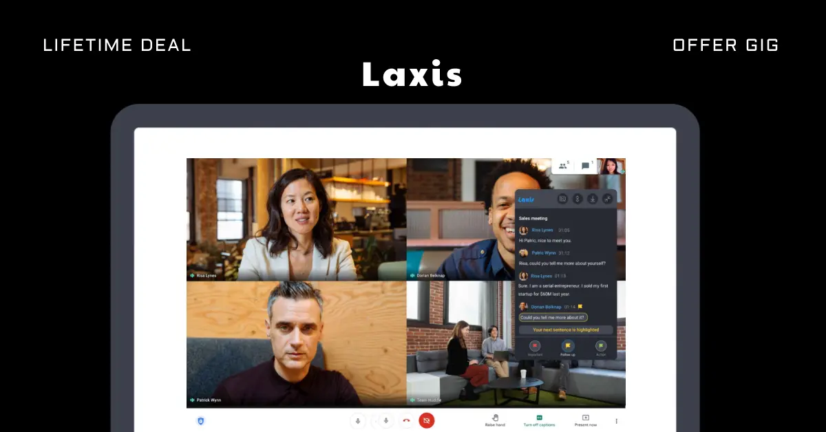 Read more about the article Laxis Lifetime Deal | Transcribe Any Meeting Conversations