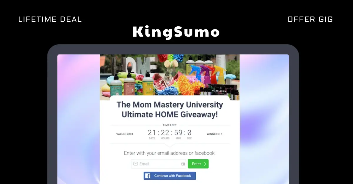 You are currently viewing KingSumo Lifetime Deal | Create & Grow Viral Giveaways