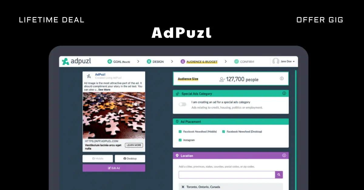 You are currently viewing AdPuzl Lifetime Deal | Simplify Facebook & Instagram Ads