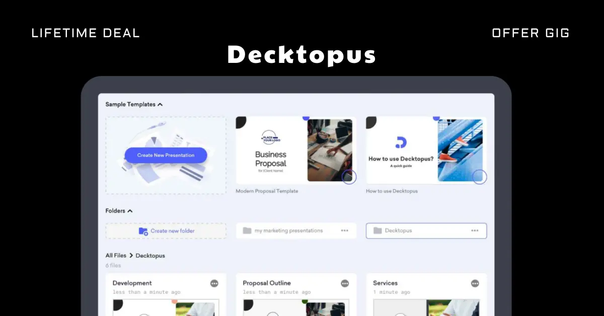 Read more about the article Decktopus Lifetime Deal | Your Presentation Funnel Automator