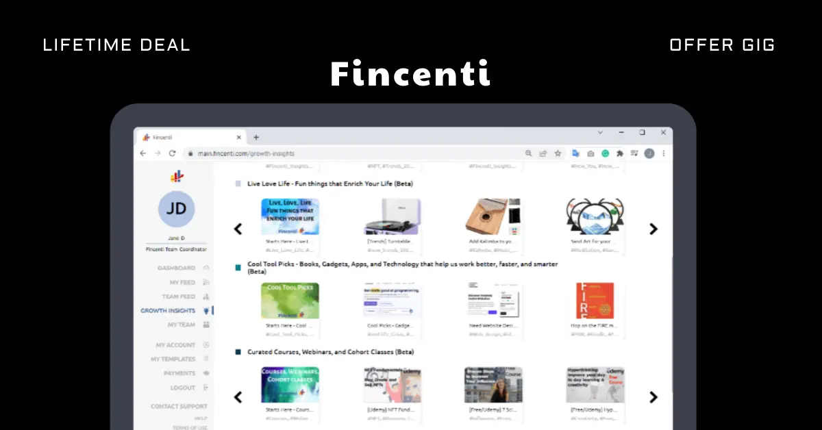 Read more about the article Fincenti Lifetime Deal | Ultimate Growth & Productivity Tool