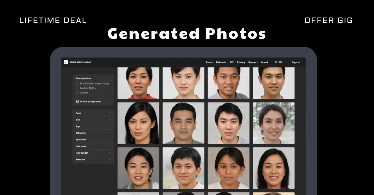 Read more about the article Generated Photos Lifetime Deal | Get Realistic Headshots