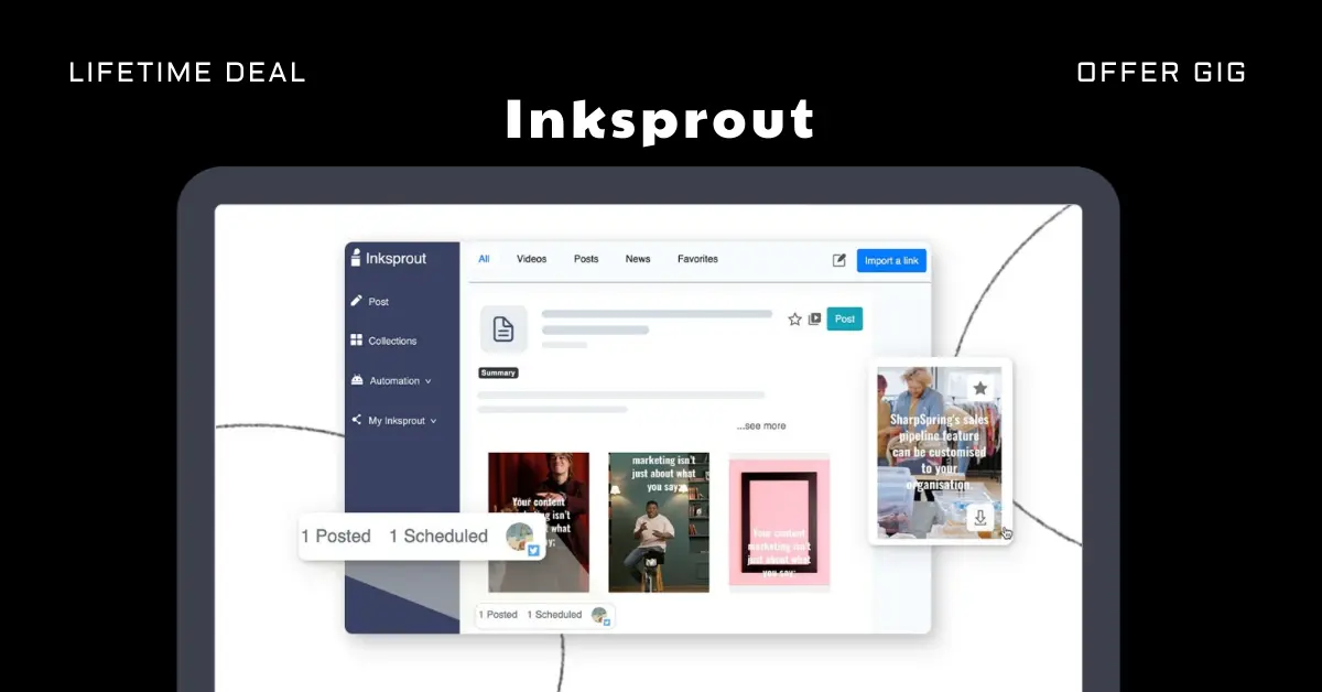 Read more about the article Inksprout Lifetime Deal | AI-Powered Social Media Caption