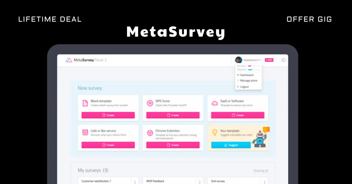 You are currently viewing MetaSurvey Lifetime Deal | Survey Builder To Maximize Sales