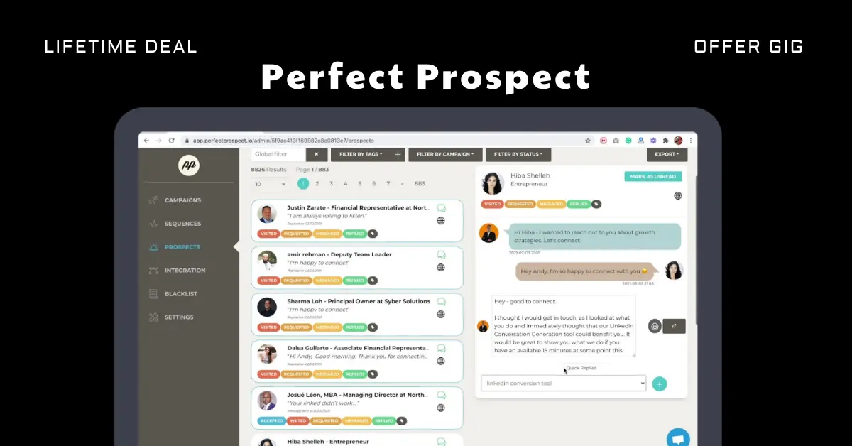 You are currently viewing Perfect Prospect Lifetime Deal | Linkedin Lead Generation