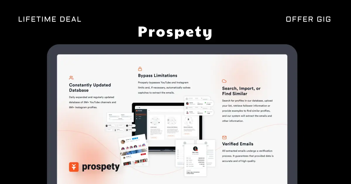 Read more about the article Prospety Lifetime Deal | Youtube & Instagram Data Extractor