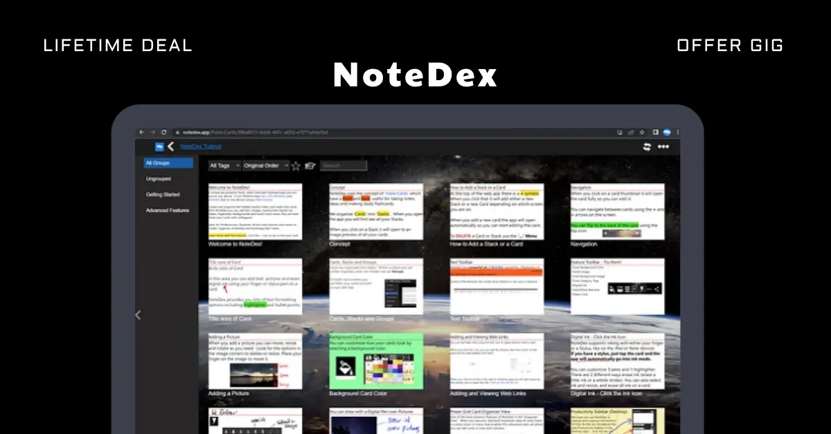 NoteDex Lifetime Deal