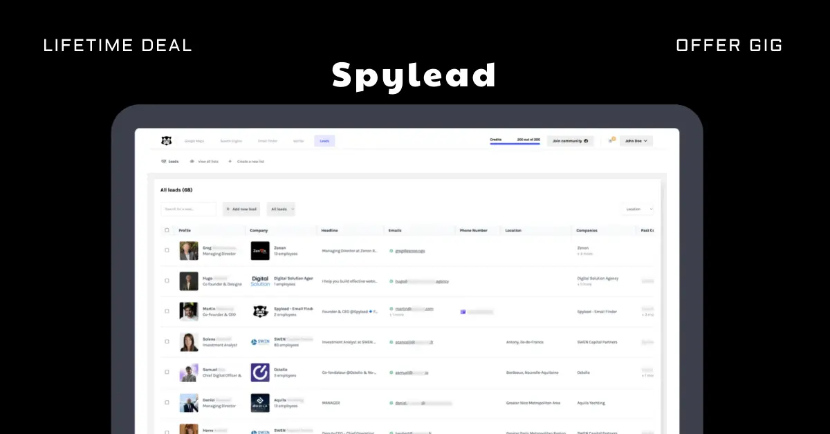 You are currently viewing Spylead Lifetime Deal | Scrape Email Data From Major Sources
